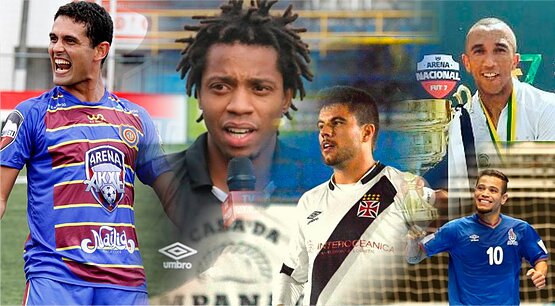 Luizinho, Weslei, Wruck, Zóio and Vassoura in the list of stars in the Brazilian National Team