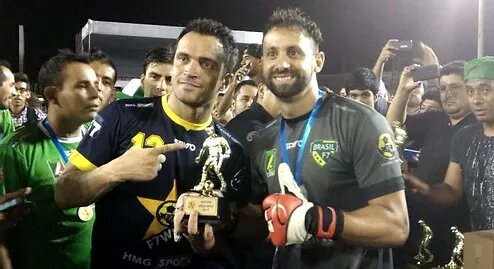 Debutant in the national team, Rodrigo Rocha wins the award for best goalkeeper
