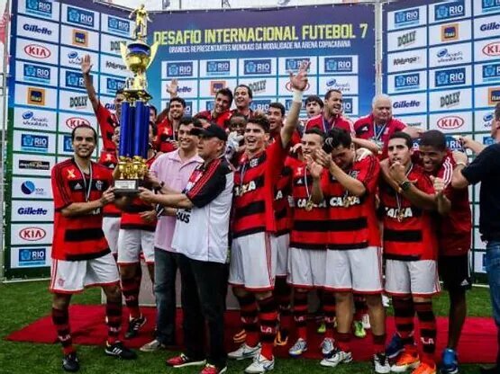 In 2013 Flamengo was the great champion of the International Football 7 Challenge