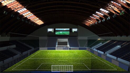 Curitiba prepares extraordinary structure to receive the Football 7 World Club Championship