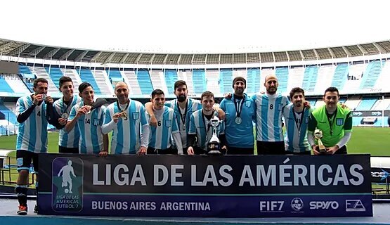 Racing Club, king of America in football 7
