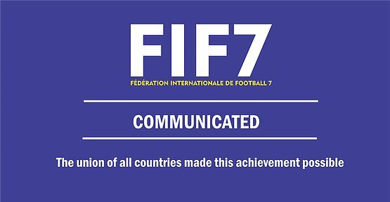 FIF7 announces investment of one million dollars and distribution of 2.250 international air tickets for affiliated leagues
