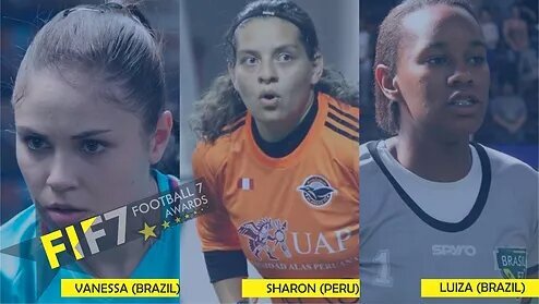 Responsible for great defenses, Vanessa, Sharon and Luiza vie for best goalkeeper award at Football 7 Awards