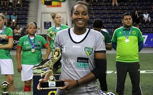 The Brazilian Luiza Jesus is chosen as the best goalkeeper in the world