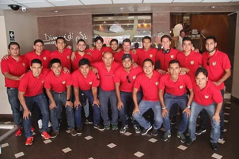 Bolivia arrives in Lima for their first participation in the Copa America de Football 7