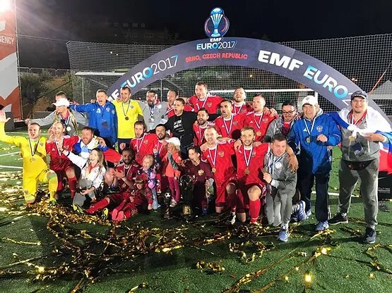 European Champion in 2017 Russia confirms participation in the Football 7 World Cup