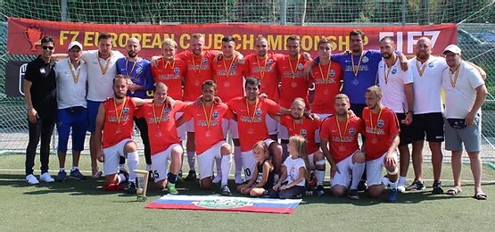 Avangard (Russia) is champion of the Football 7 European Club Championship