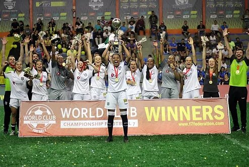 Figueirense / Paula Ramos (Brazil) is world champion of football 7