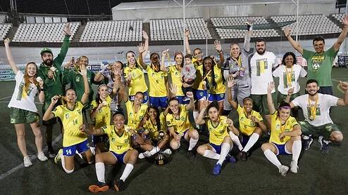 Brazilian women's team wins the Nations Cup title