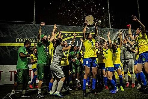 The women's Brazilian National Team is twice champion of the Football 7 World Cup