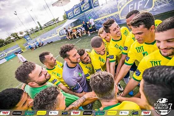 Brazilian National Football 7 Team will play at the Intercontinental Cup in Orlando, between the 14th and 16th of February