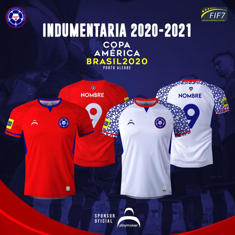 Chile presents uniform for Copa America 2020