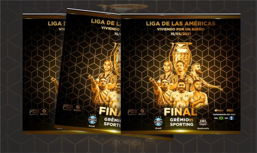 Grêmio (BRA) and Sporting (GUA) will make the final of the League of The Americas in May 