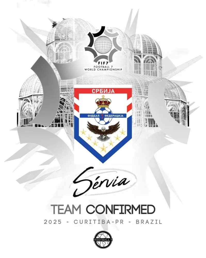 Serbia aims to make history in its debut at the Football 7 World Championship