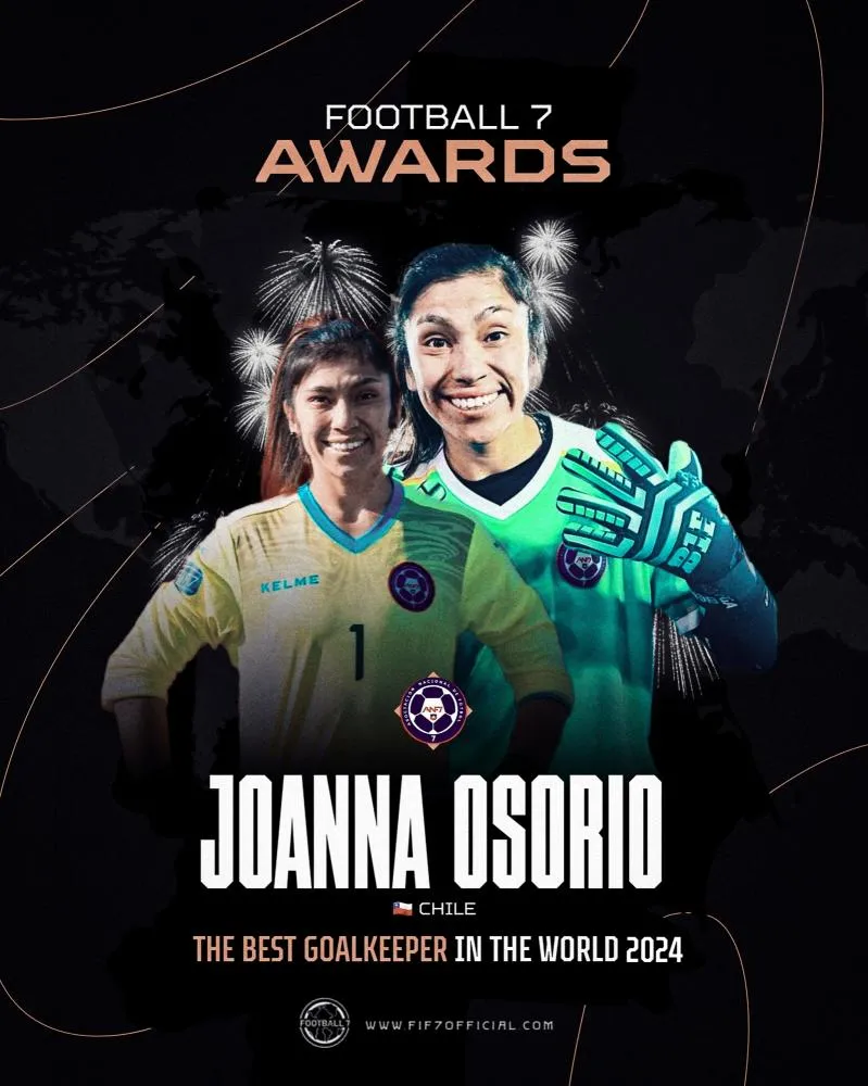 Joanna Osorio Named the Best Goalkeeper in the World by FIF7