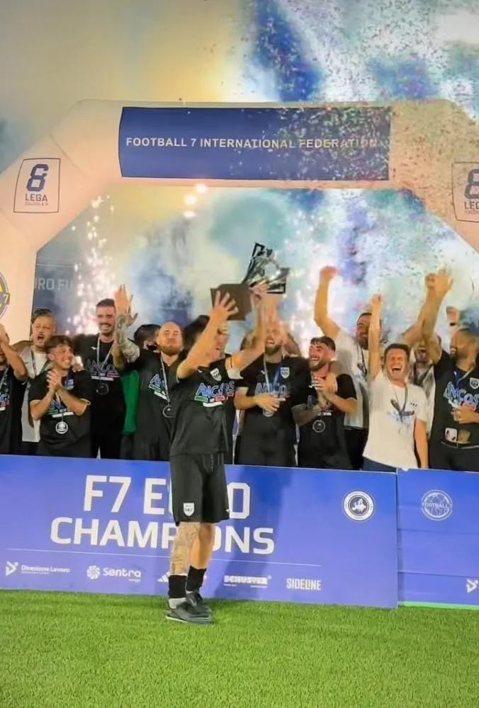 Lazio are crowned F7 EURO CLUBS 2026 champions at Arena Paco Schuster in Rome