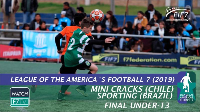 Sporting (BRA) x Mini Craks(CHI) - Liga de Las Américas U13 2019 - Final