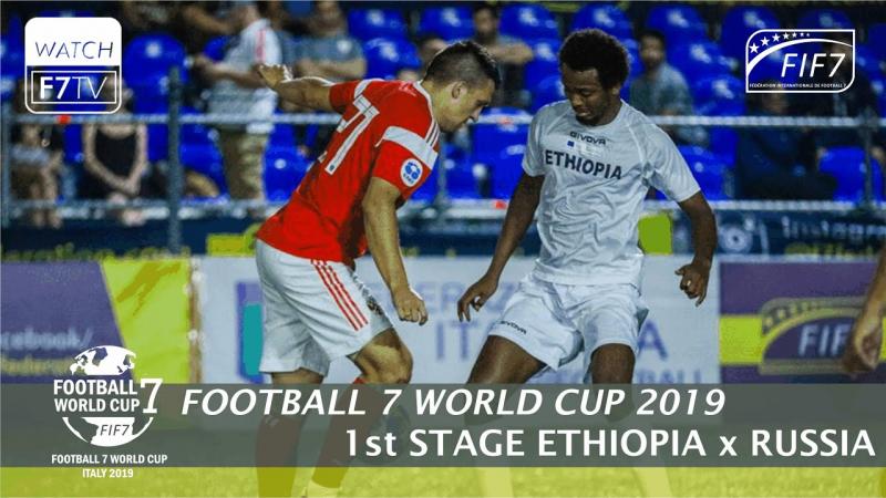 Ethiopia vs Russia - Football 7 World Cup 2019 - 1st Stage (men)