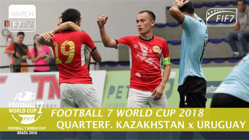 Kazakhstan vs Uruguay - World Cup 2018 - Quarterfinals (Men)